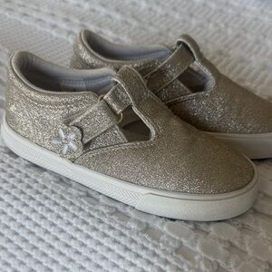 Sparkly Gold Kids Shoes
